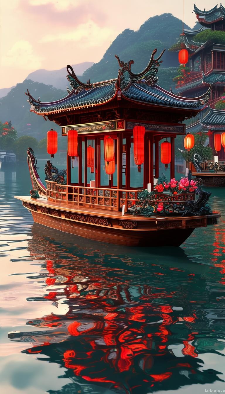 一舟载千年的中式浪漫具象化：文化传承与现代设计的融合探索